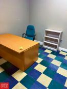 Desk, Bookshelf and Chair (Location: New Orleans, LA) (Subject to Confirmation) - RiggingFee: $150