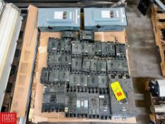 Assorted Circuit Breakers and (2) Square D Safety Switches (Location: Neosho, MO) - Rigging: $50