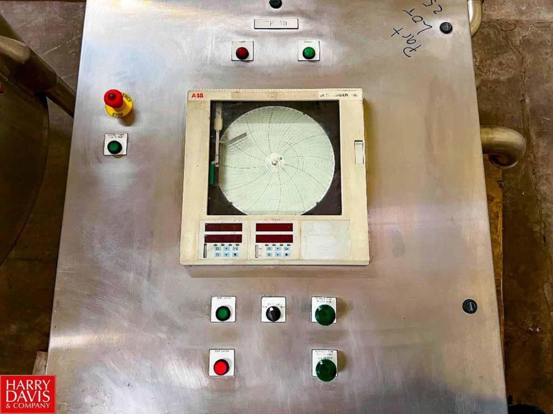 CIP System with (2) 300 Gallon and (1) 200 Gallon S/S Tanks, S/S Skid with Shell/Tube Heat - Image 7 of 7