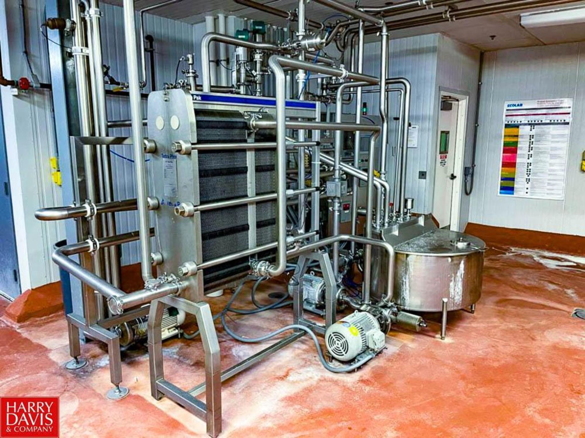 2008 Tetra Pak 36 GPM Pasteurizer Including Tetra Pak 3-Zone S/S Frame Plate Heat Exchanger, S/S - Image 4 of 4