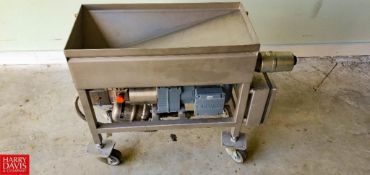 R & D Heat Basin Feed System with Positive Flow Pump (Location: Miami, FL) - Rigging Fee: $50