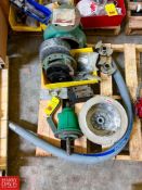 Pump Parts, Fan Parts and Suction/Discharge Hose (Location: Neosho, MO) - Rigging: $50