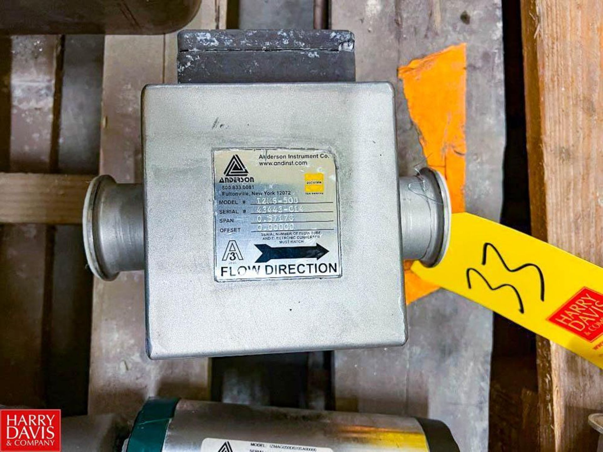 Anderson 2" S/S Flow Meter, Model: IZMS-50D, S/N: 43443-C14 (Location: Neosho, MO) - Rigging: $40