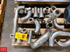 Assorted S/S Elbows, Reducers, End Caps and Fittings (Location: Neosho, MO) - Rigging: $50