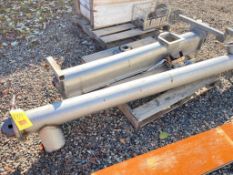 Sections S/S Auger Conveyor - Rigging Fees: $50