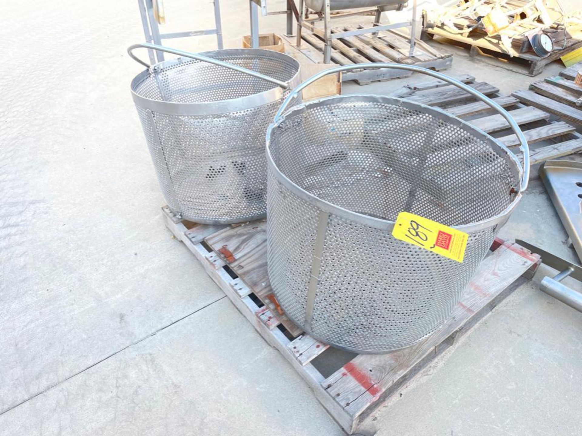 S/S Retort Baskets - Rigging Fees: $50