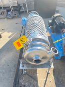 Centrifugal Pump with 2 HP Motor and2.5" x 2" S/S Head, Clamp-Type - Rigging Fees: $50