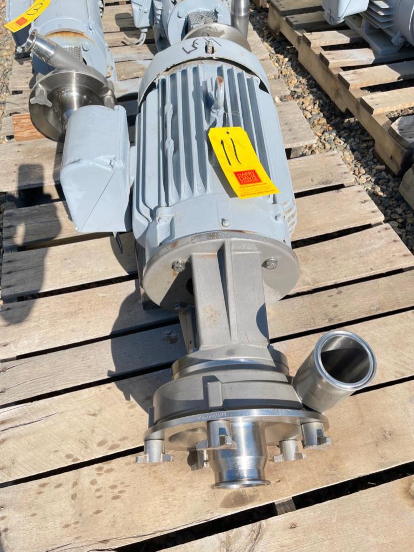 Fristam Centrifugal Pump with 3" x 2.5" S/S Head, Clamp-Type - Rigging Fees: $50
