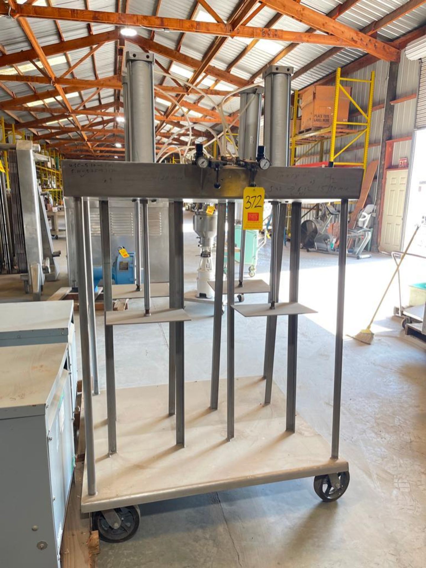 4-Station A-Frame S/S Cheese Press - Rigging Fees: $100