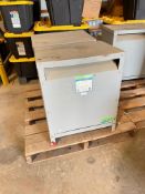 Hevi-Duty 27 KVA Transformer with 460 Delta High Volts and 460Y/206 Low Volts - Rigging Fees: $75