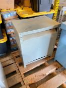 Hevi-Duty 27 KVA Transformer with 460 Delta High Volts and 460Y/266 Low Volts - Rigging Fees: $75
