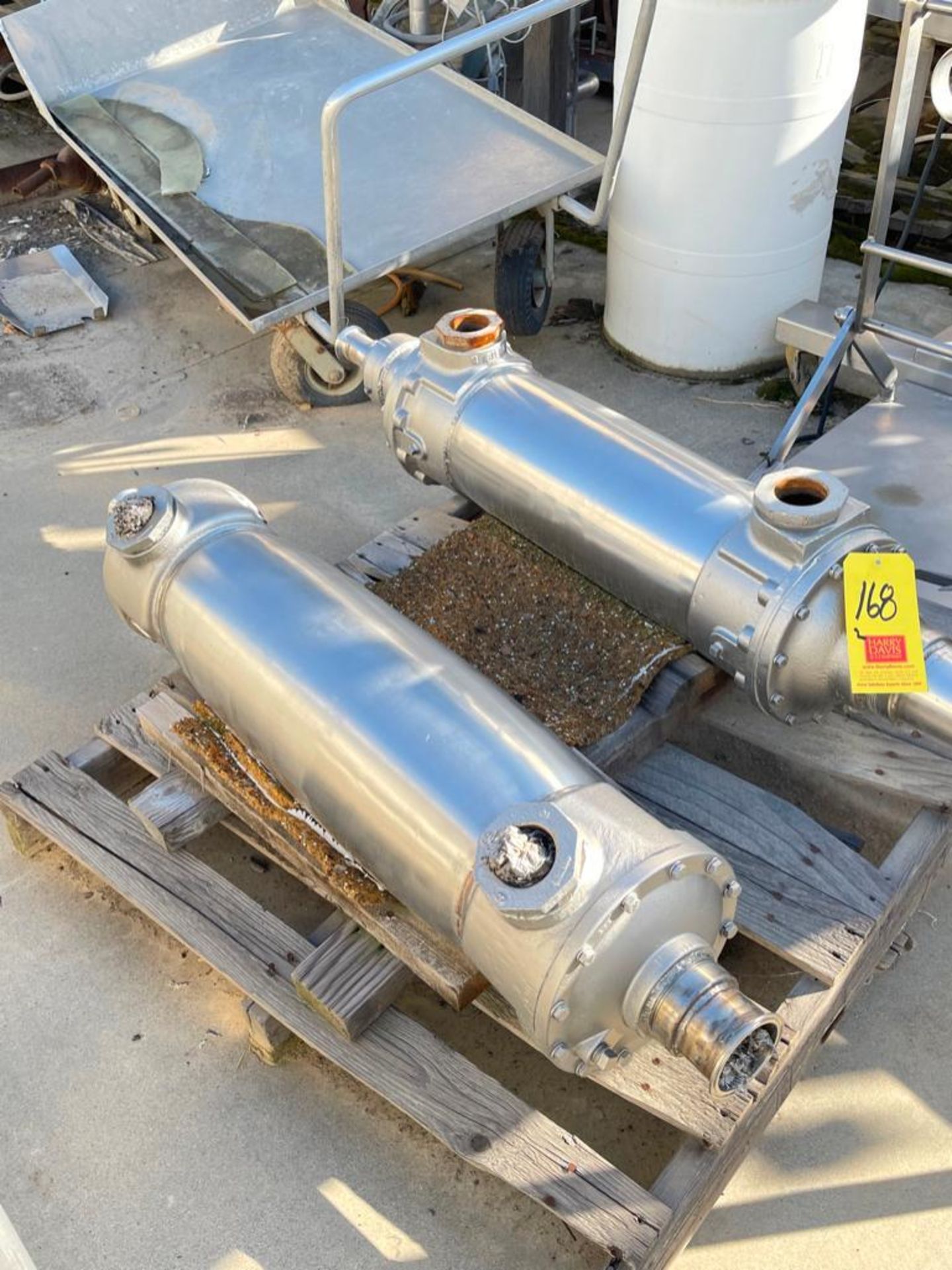 S/S Shell/Tube Heat Exchangers - Rigging Fees: $50
