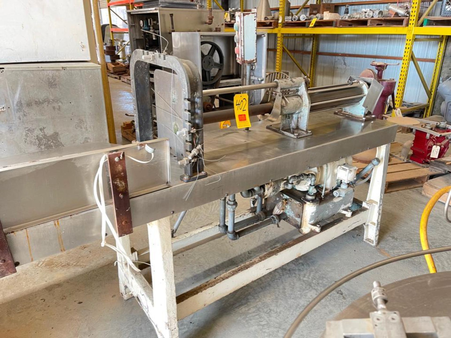 Hydraulic Cheese Block Cutter - Rigging Fees: $250