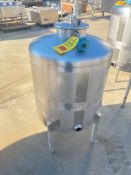 Approximately 50 Gallon Dome-Top S/S CIP Tank - Rigging Fees: $100