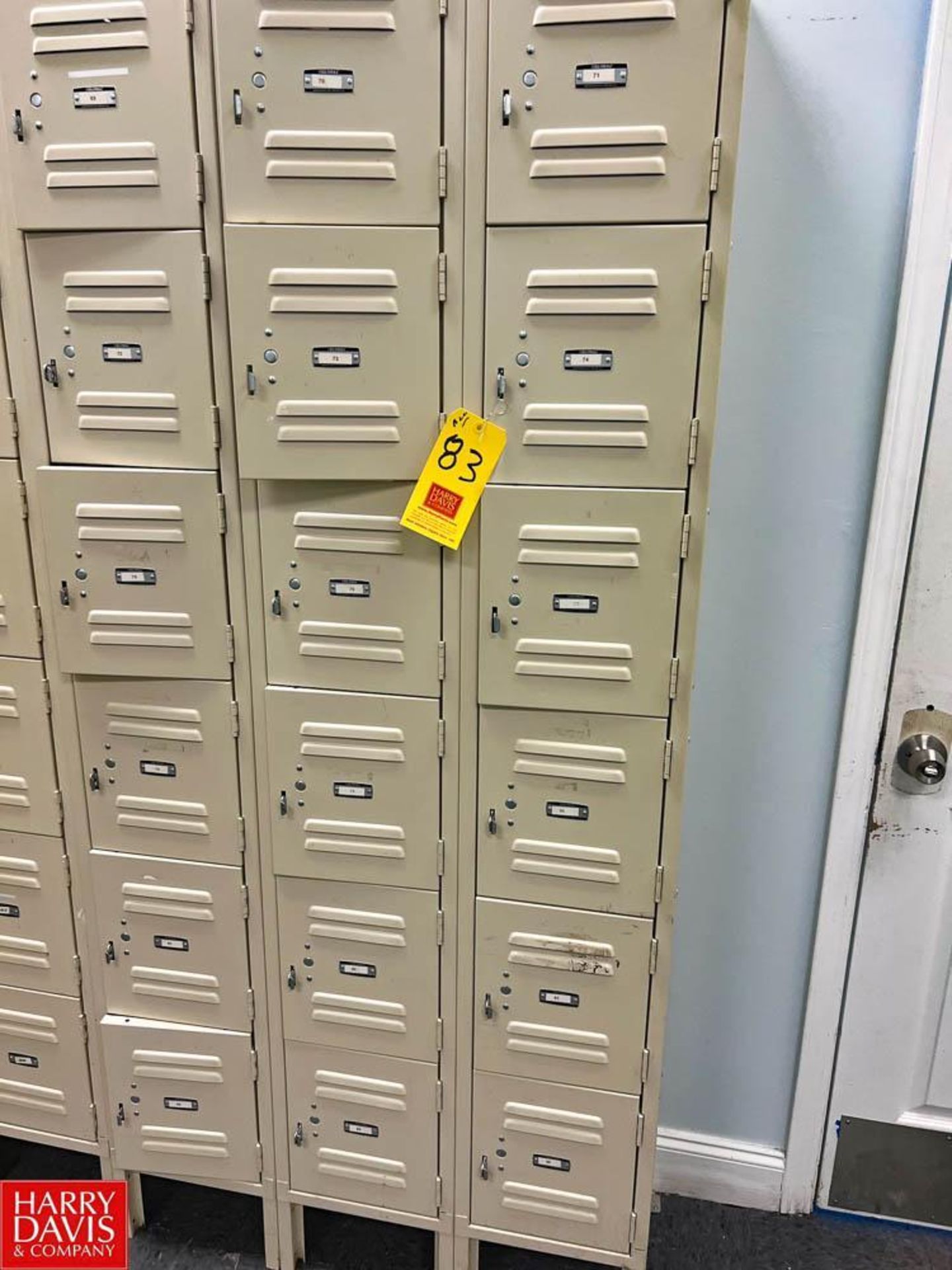 Assorted Locker Sections (Electrical/Digital Equipment Not Included) - Rigging Fee: $500 - Image 2 of 4