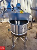 Lee Industries, Inc. Approximately 50 Gallon Jacketed S/S Kettle with Agitation and Hinged Lid - Rig