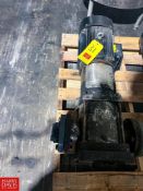 Vertical Pump with Motor and Casters - Rigging Fee: $200