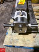 APV Positive Displacement Pump with S/S Head and Mounted on S/S Base - Rigging Fee: $150