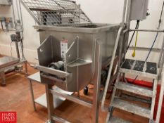 S/S Ribbon Blender with SEW Eurodrive Motor - Rigging Fee: $950