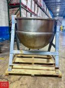 Lee 200 Gallon Jacketed S/S Kettle, S/N: 6876 - Rigging Fee: $300