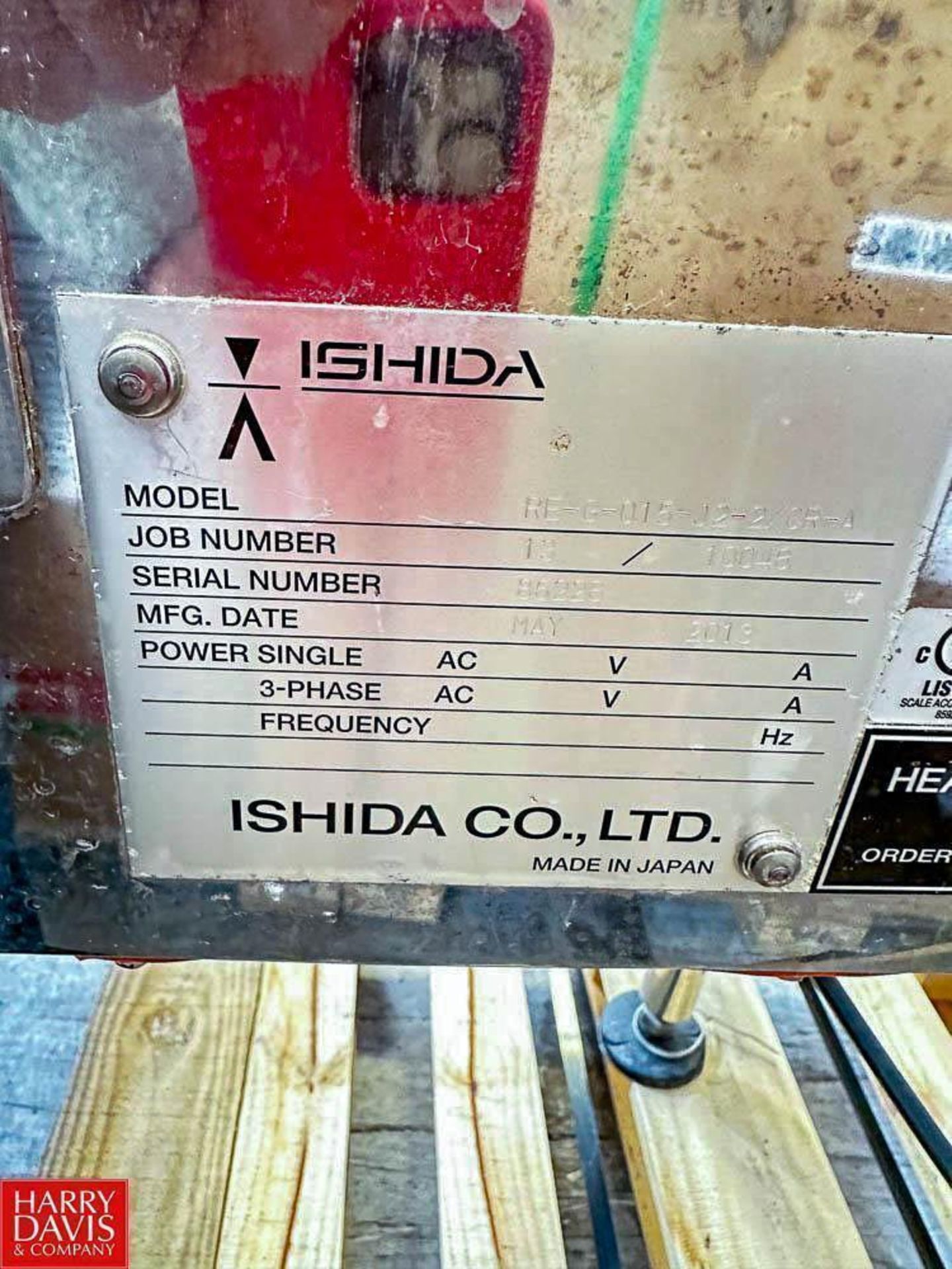 2013 Ishida S/S Check Weigher, Model: RE-G-015-J2-2/CR-A, S/N: 86228 - Rigging Fee: $250 - Image 2 of 4