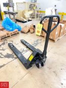 ULINE Hydraulic Pallet Jack 8,000 LB Capacity , Model: H-2721 - Rigging Fee: $25