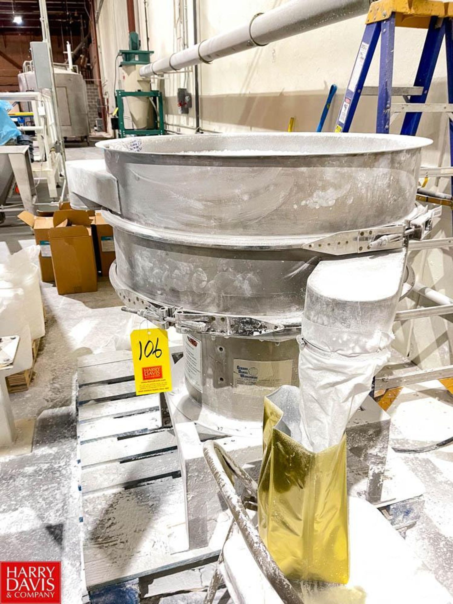 Vibratory Sifter, Model: SSP30BS - Rigging Fee: $750