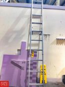 Werner 17' Aluminum Extension Ladder - Rigging Fee: $25