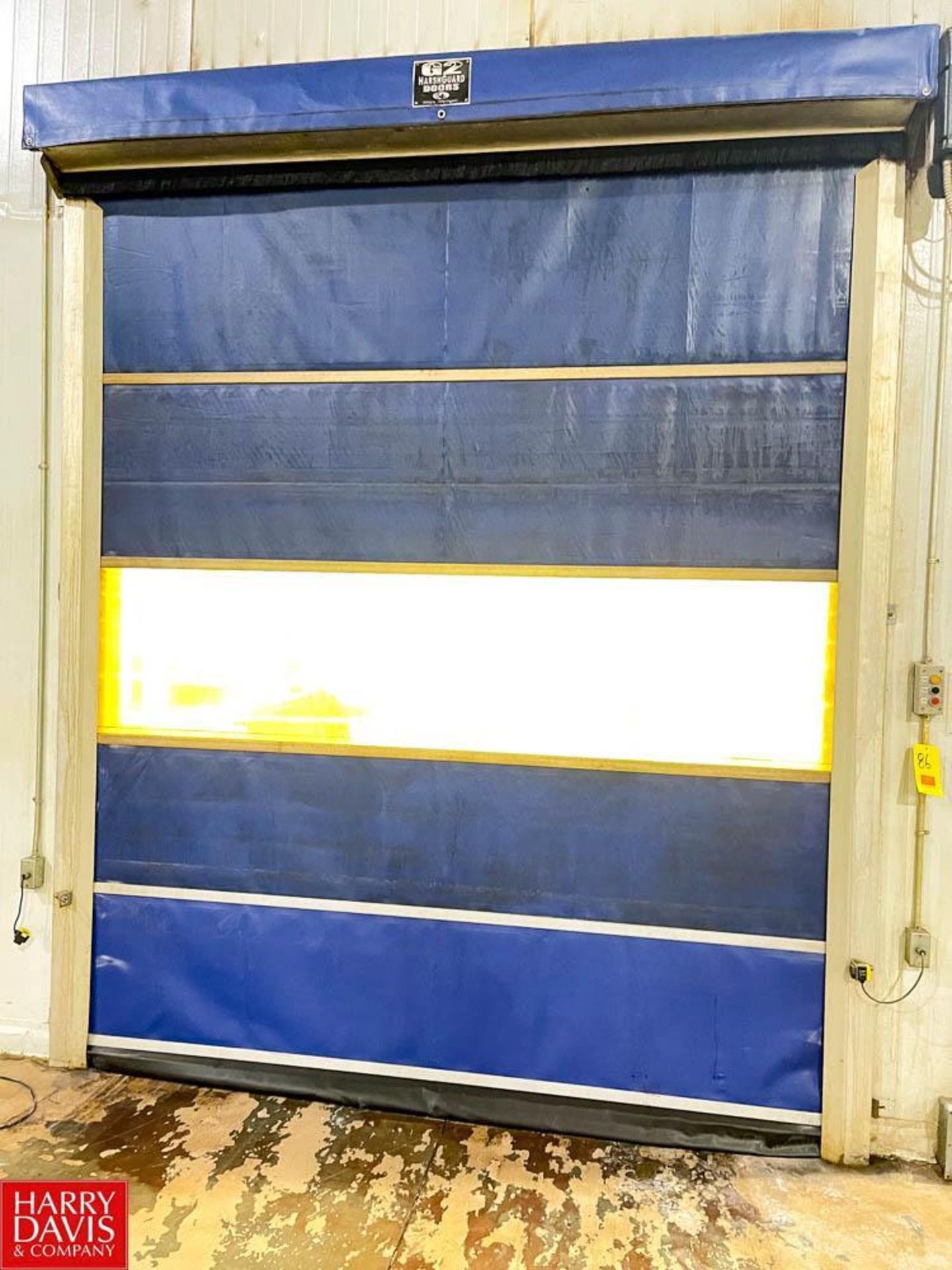 G2 Harsh Guard High Speed Roll-Up Door, Dimensions = 120" Width x 117" Height - Rigging Fee: $1000