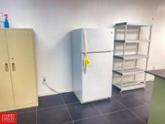 Kenmore Refrigerator, 2-Door Cabinet and Shelf - Rigging Fee: $75