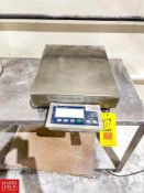 Mettler Toledo S/S Digital Scale with S/S Table - Rigging Fee: $25