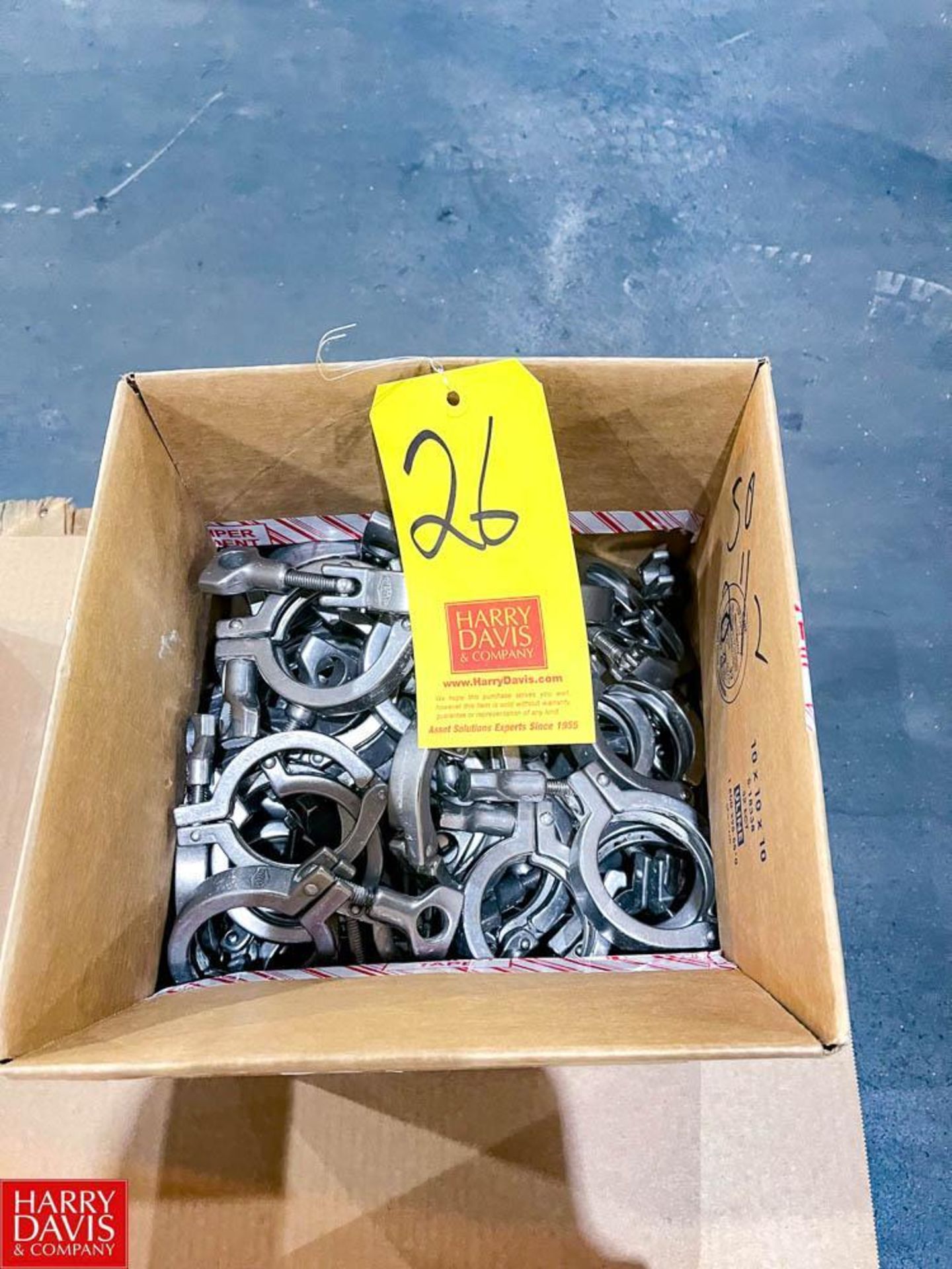 2.5" S/S Clamps - Rigging Fee: $25
