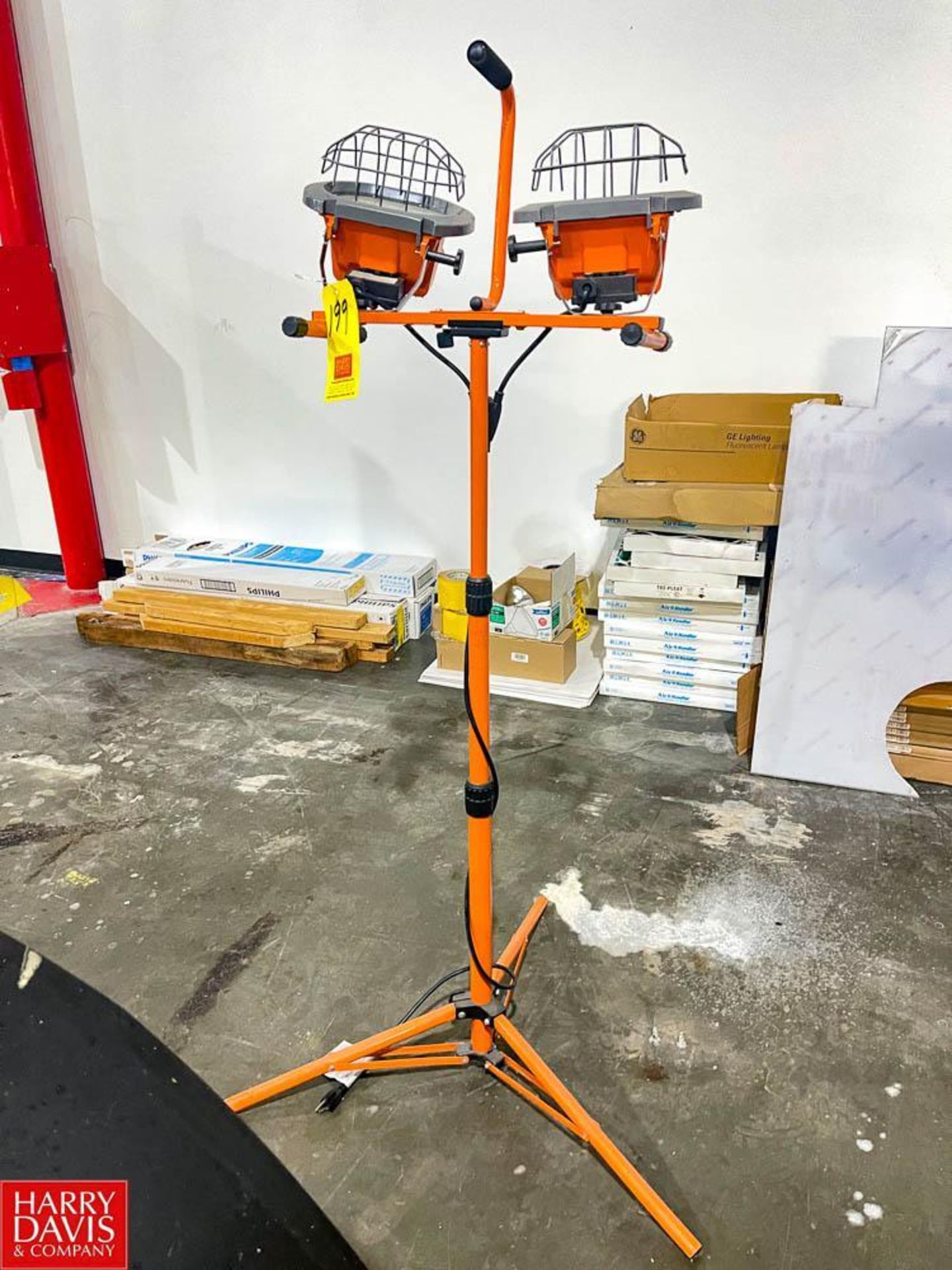 Work Lamps with Stand - Rigging Fee: $25