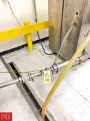 2" S/S Online Filter, Sight Glass, Reducer and Clamps - Rigging Fee: $50