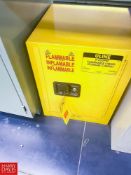 ULINE 4 Gallon Flammable Storage Cabinet - Rigging Fee: $100