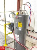 Rheem 80 Gallon Electric Hot Water Tank - Rigging Fee: $125