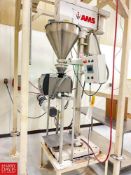 AMS Powder Filler with Steel Frame Dumper Structure and Allen-Bradley PanelView C 400 Controls