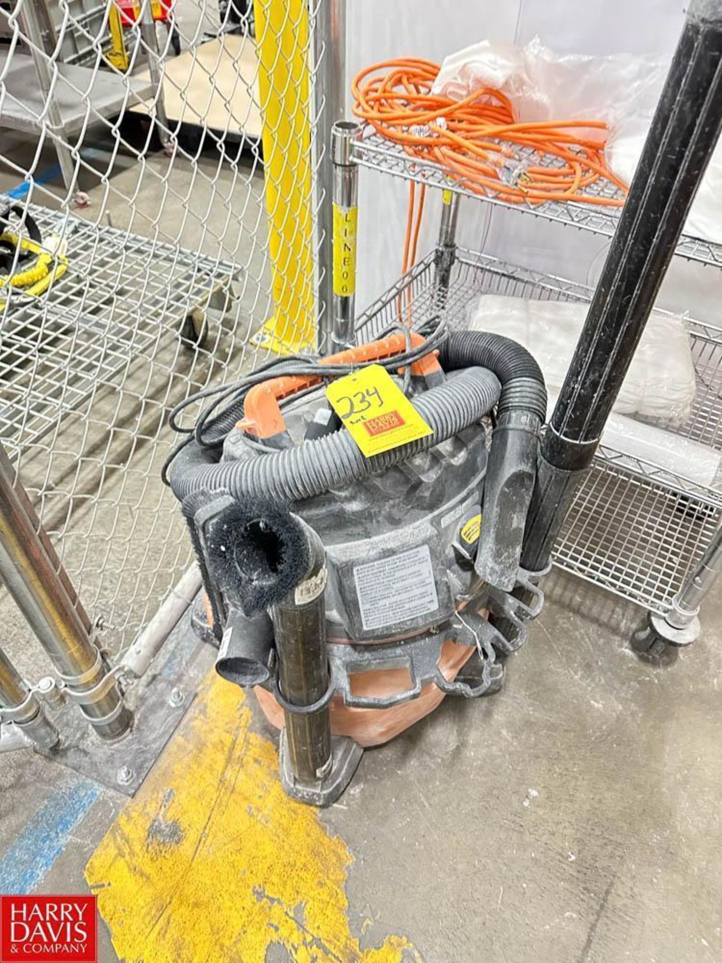 Shop Vac - Rigging Fee: $35