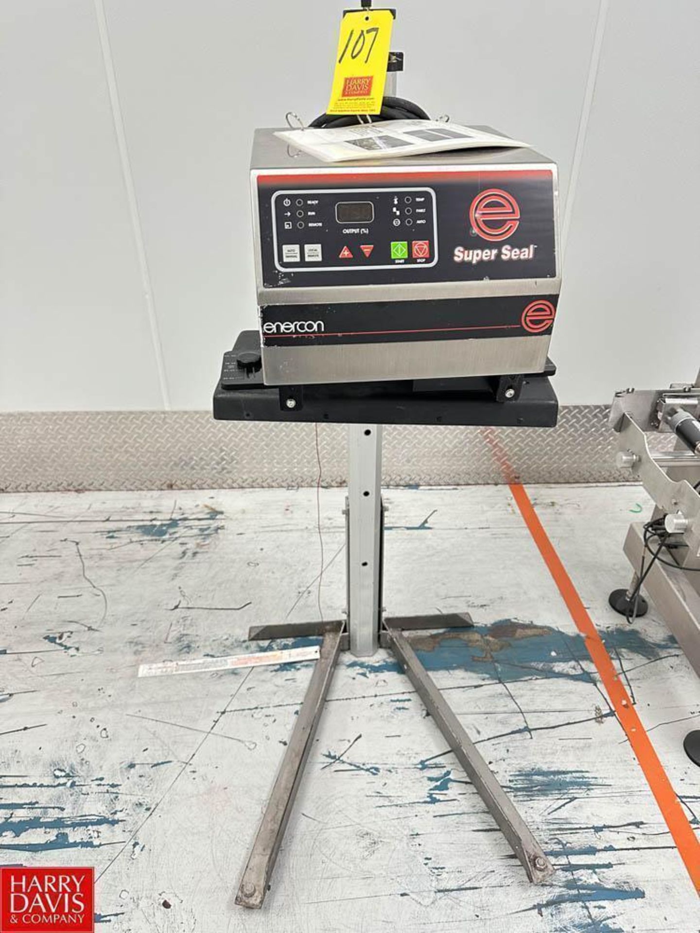 2011 Enercon Tamper Evident Sealer, Type: Super Seal 100, Model: LM5022-222 - Image 2 of 4