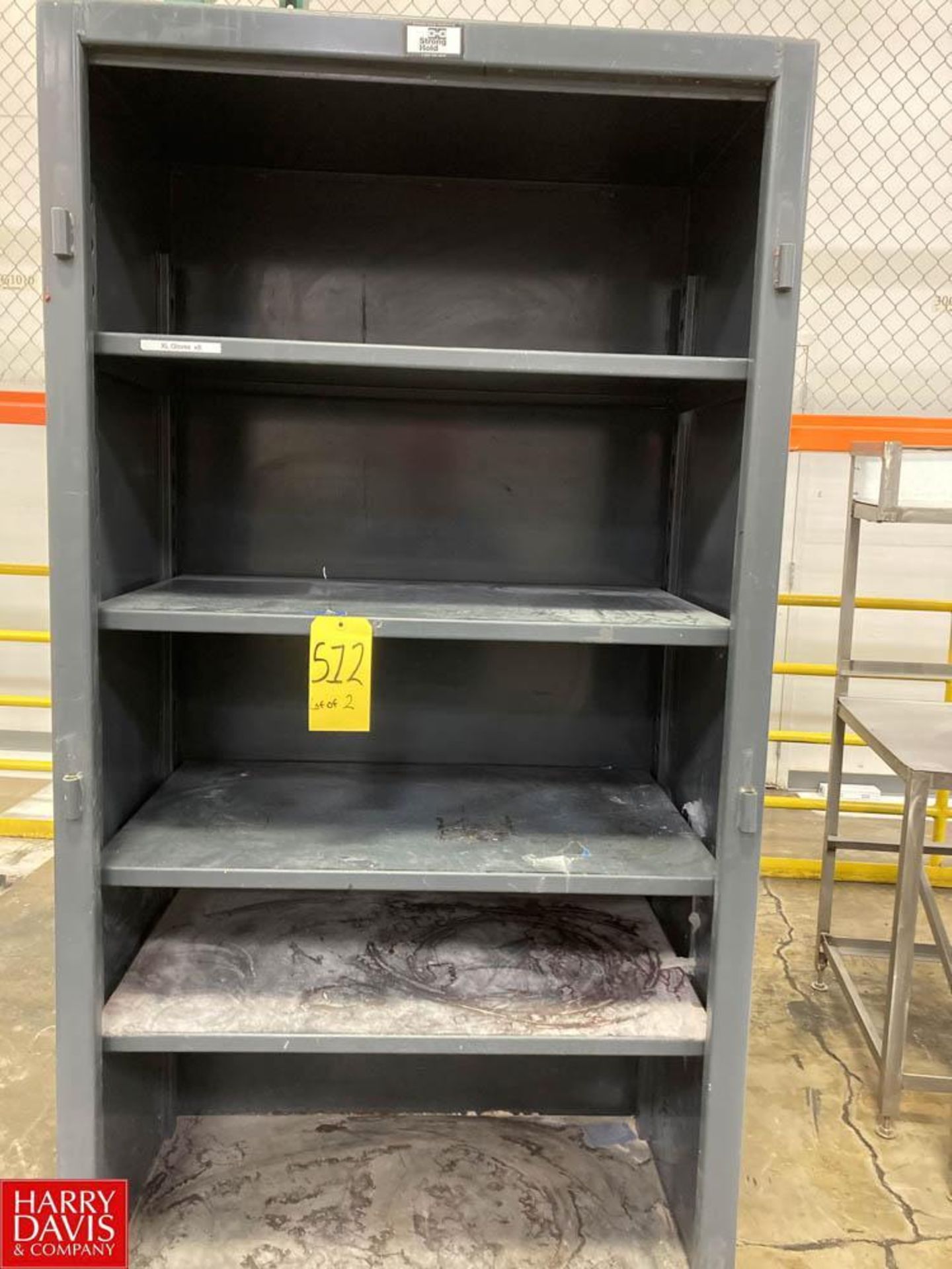 (2) Stronghold Door Cabinets - Rigging Fee: $100
