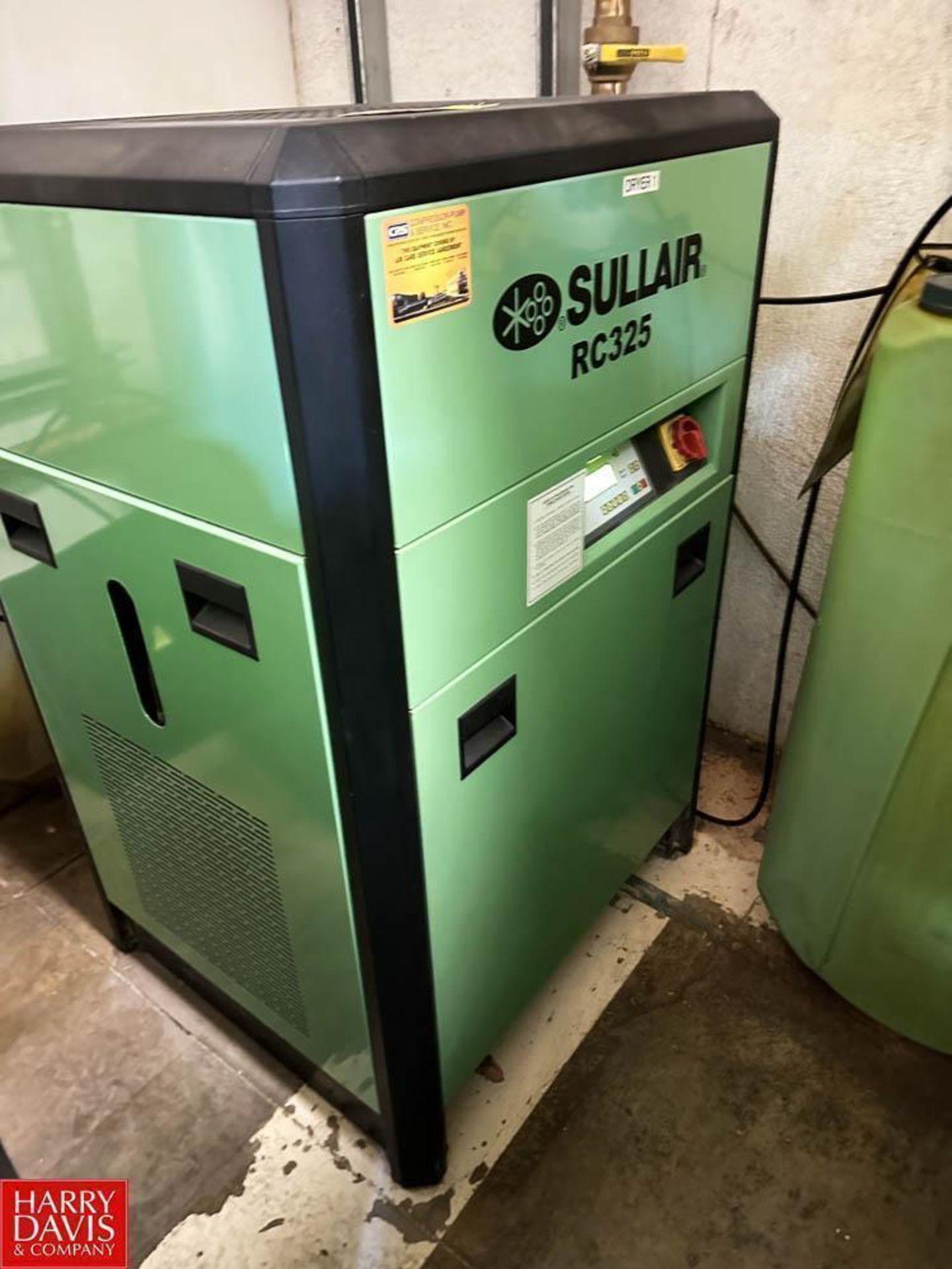 Sullair Refrigerator Air Dryer, Model: RC-325-460-3-60-A, S/N: 5113SA01934 with Trap - Image 2 of 4