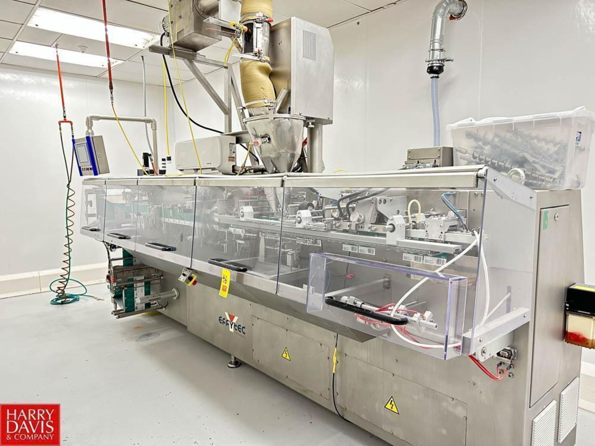 2018 Effytec Pouch Machine, Model: HB322, S/N: HB322028 with Allen-Bradley PanelView Plus 1000 HMI - Image 2 of 8