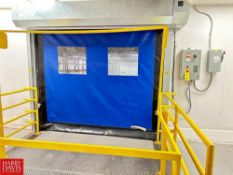 High Speed Roll-Up Door, Dimensions = 108" Width - Rigging Fee: $1250