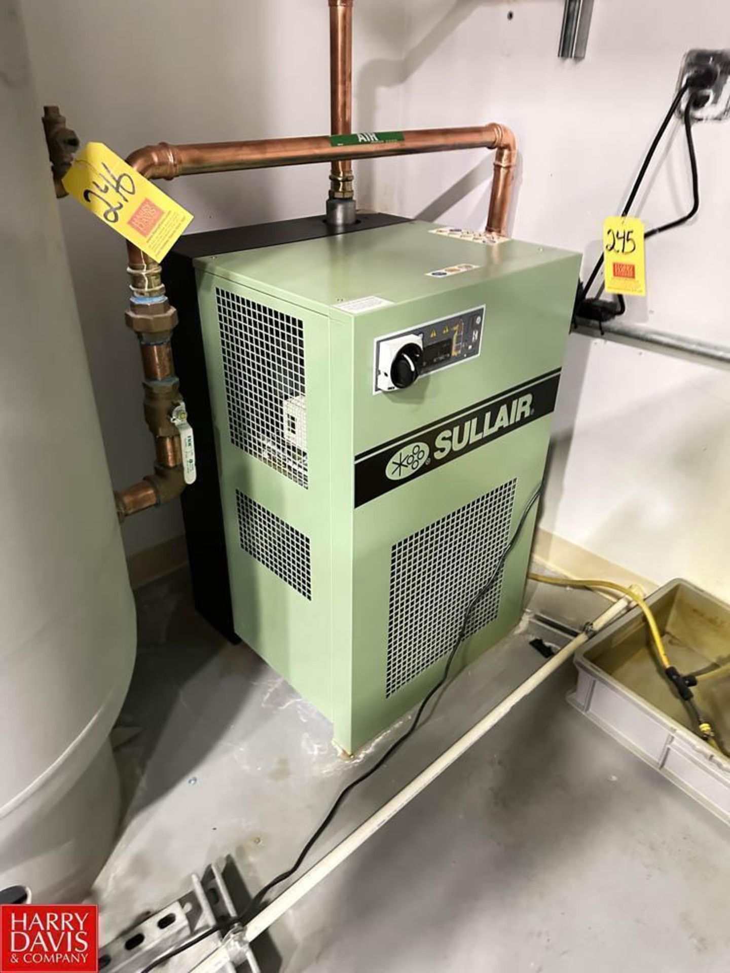 Sullair Refrigerated Air Dryer, S/N: SCR200AC115VZCUL - Rigging Fee: $350 - Image 2 of 4