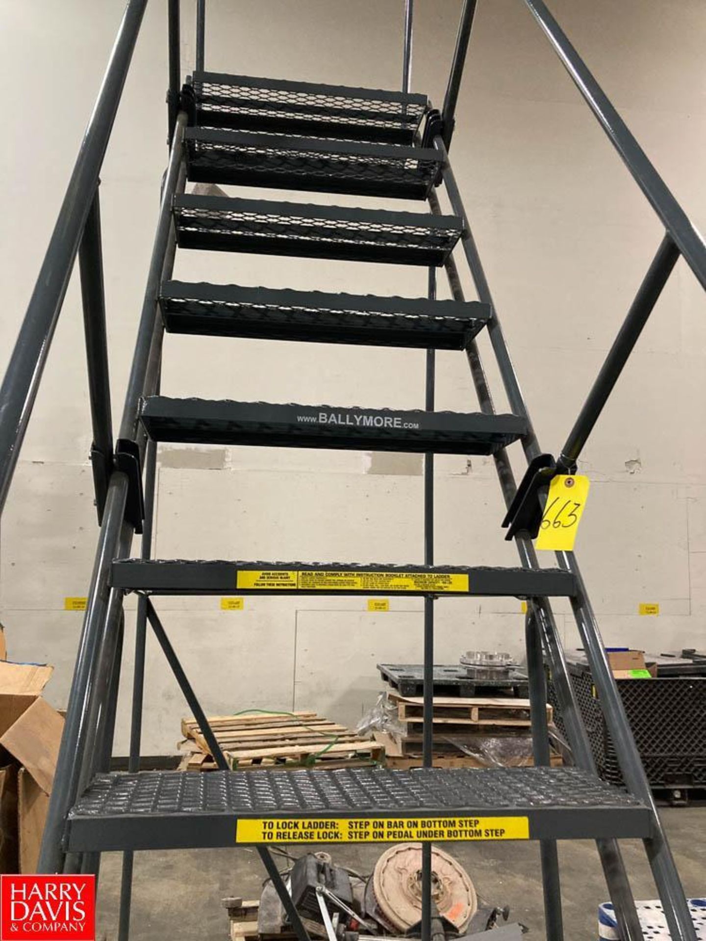 S/S Ballymore Ladder, 450 LB Capacity, Dimensions = 10' - Image 2 of 2