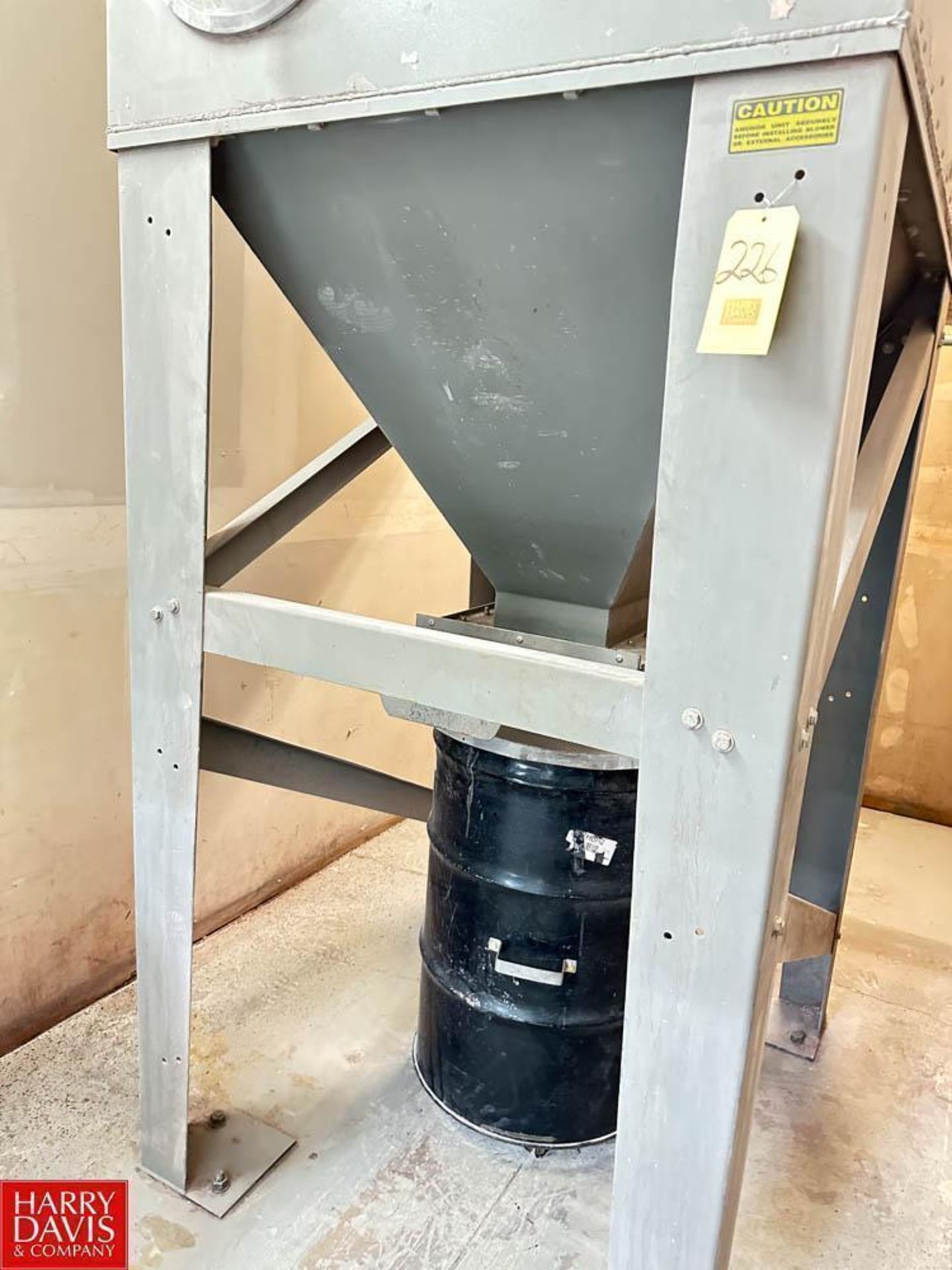 United Air Specialists Dust-Hog Dust Collector, Model: SBD8-2 - Rigging Fee: $850 - Image 4 of 6