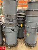 Trash Bins - Rigging Fee: $125