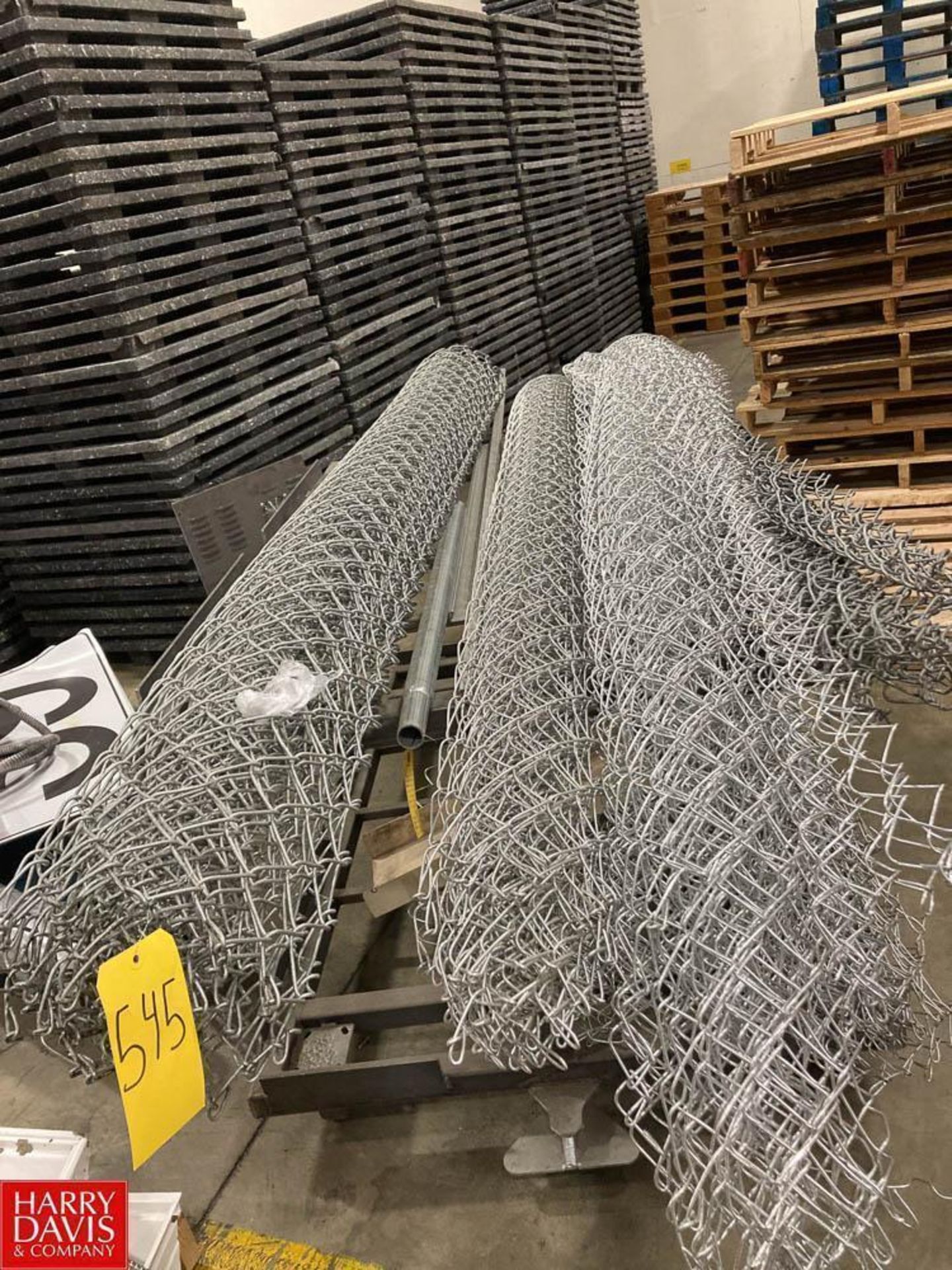 Chain Link Fences, Dimensions = 61", 8", 7' and (2) 10' - Rigging Fee: $35 - Image 2 of 2