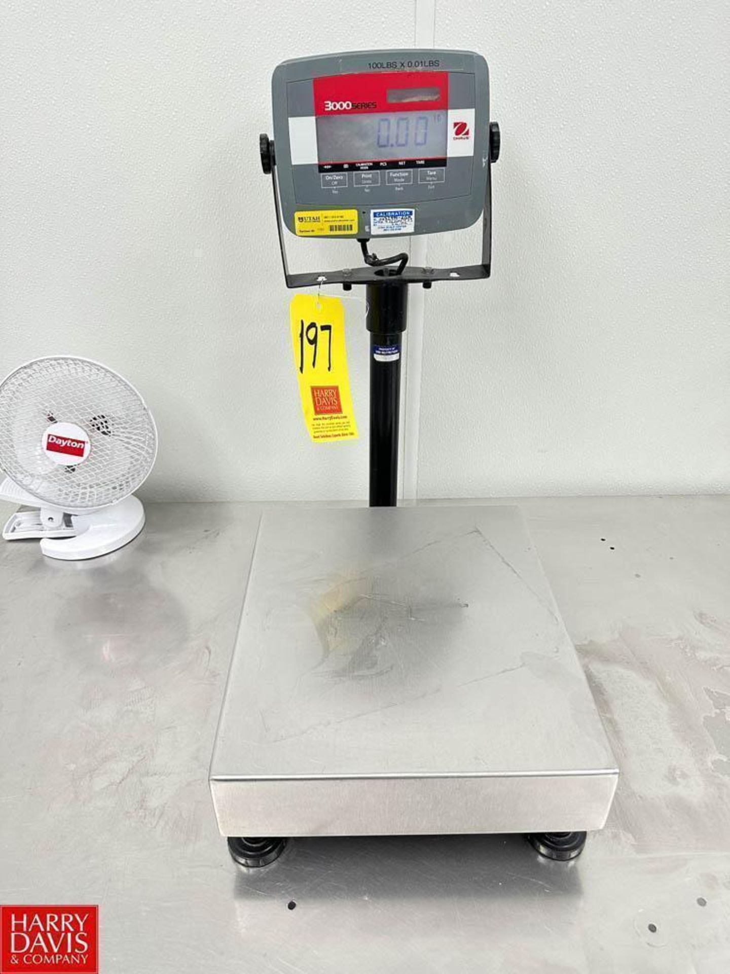 OHAUS 3000 Series Digital Scale - Rigging Fee: $35 - Image 2 of 2