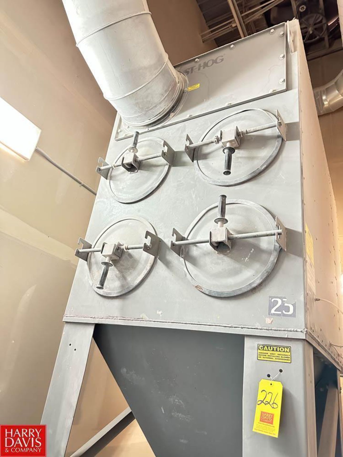United Air Specialists Dust-Hog Dust Collector, Model: SBD8-2 - Rigging Fee: $850 - Image 2 of 6